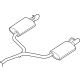 Ford FB5Z-5230-E Muffler, Rear Ford FB5Z-5230-E Muffler, Rear