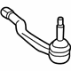 Ford F2GZ-3A130-A Outer Tie Rod, Passenger Side Ford F2GZ-3A130-A Outer Tie Rod, Passenger Side