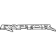 Ford ML3Z-16720-AC Name Plate Ford ML3Z-16720-AC Name Plate