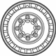 Ford FOTZ-1130-B Wheel Cover Ford FOTZ-1130-B Wheel Cover