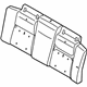 Ford BR3Z-7666800-A Seat Back Pad, Rear Ford BR3Z-7666800-A Seat Back Pad, Rear