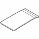 Ford FA1Z-58519A02-AK Sunshade, Sandstone