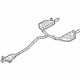 Ford 9H6Z-5230-B Muffler & Pipe, Front Ford 9H6Z-5230-B Muffler & Pipe, Front