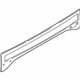 Ford HL3Z-99425A34-AA Applique, Rear Lower Ford HL3Z-99425A34-AA Applique, Rear Lower