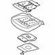 Ford JL1Z-78632A22-A Seat Cushion Pad, Front Passenger Side Ford JL1Z-78632A22-A Seat Cushion Pad, Front Passenger Side