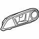 Ford AE8Z-5422601-FA Handle, Inside, Satin Chrome, Front Upper Inner Driver Side
