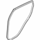 Ford BE8Z-5425325-A Weatherstrip On Body, Rear Inner Driver Side