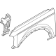 Ford M2DZ-16005-A Fender, Front Passenger Side Ford M2DZ-16005-A Fender, Front Passenger Side