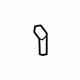 Ford F81Z-16916-AB Release Handle, Front Ford F81Z-16916-AB Release Handle, Front