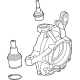 Ford PC3Z-3K185-C Knuckle, Front Passenger Side