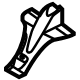 Ford LX6Z-1A462-B Spare Support Ford LX6Z-1A462-B Spare Support