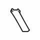 Ford 6L2Z-16038-AAA Front Molding, Passenger Side Ford 6L2Z-16038-AAA Front Molding, Passenger Side