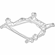 Ford G3GZ-5C145-C Engine Cradle Ford G3GZ-5C145-C Engine Cradle