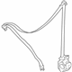 Ford 5L8Z-78611B08-BAA Seat Belt Assembly, Passenger Side