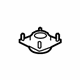 Ford 7L8Z-18183-A Plate, Front Ford 7L8Z-18183-A Plate, Front