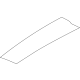 Ford LR3Z-6320001-BA Stripe Tape, Silver, Front Driver Side