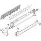 Ford LC3Z-8005-A Auxiliary Radiator Ford LC3Z-8005-A Auxiliary Radiator