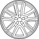 Ford KT4Z-1007-D Wheel, Alloy, Black Ford KT4Z-1007-D Wheel, Alloy, Black