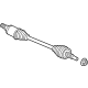 Ford LX6Z-4K139-A Axle Shafts, Rear Driver Side