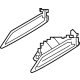 Ford JL1Z-7843400-A Trim Molding Ford JL1Z-7843400-A Trim Molding