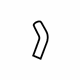 Ford DG9Z-18472-X Heater Hose Ford DG9Z-18472-X Heater Hose