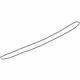 Ford DT1Z17K835D Upper Molding, Rear Ford DT1Z17K835D Upper Molding, Rear