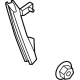 Ford FR3Z-6321572-A Glass Retainer, Passenger Side Ford FR3Z-6321572-A Glass Retainer, Passenger Side