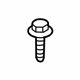 Ford -W505285-S424 Seat Belt Assembly Screw