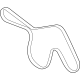 Ford MB3Z-8620-A Serpentine Belt Ford MB3Z-8620-A Serpentine Belt