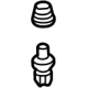 Ford G1FZ-2208-A Caliper Bleeder Screw, Front Ford G1FZ-2208-A Caliper Bleeder Screw, Front