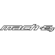 Ford LJ8Z-16720-C Nameplate, White, Rear Driver Side