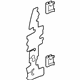 Ford BT4Z-8348-A Air Deflector, Front Passenger Side Ford BT4Z-8348-A Air Deflector, Front Passenger Side