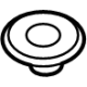 Ford -W719609-S900 Air Deflector Retainer Nut, Front Ford -W719609-S900 Air Deflector Retainer Nut, Front