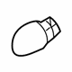 Ford E3MY-13466-A Tail Lamp Bulb, Front Ford E3MY-13466-A Tail Lamp Bulb, Front