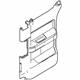 Ford AL3Z-1827407-BA Door Trim Panel, Charcoal, Rear Inner Driver Side