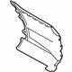 Ford KK4Z-17F774-FA Side Extension, Black, Rear Passenger Side Ford KK4Z-17F774-FA Side Extension, Black, Rear Passenger Side