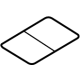 Ford SL1Z-40466K48-AA Mat - Package Tray - Rubber