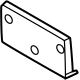 Ford RB5Z-17A385-AA Bracket - License Plate