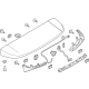 Ford LC5Z-7844210-AB Extension