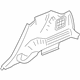 Ford 7T4Z-7831012-AB Quarter Trim Panel, Camel, Rear Passenger Side
