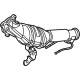 Ford LX6Z-5E212-KP Catalytic Converter, Front Ford LX6Z-5E212-KP Catalytic Converter, Front