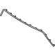 Ford MB5Z-8419-AC Trim Molding, Front Ford MB5Z-8419-AC Trim Molding, Front