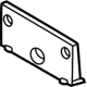 Ford MB5Z-17A385-GA License Bracket, Front Ford MB5Z-17A385-GA License Bracket, Front
