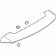 Ford LJ6Z-7844210-AMPTM Spoiler, Rear Ford LJ6Z-7844210-AMPTM Spoiler, Rear