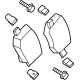 Ford PZ1Z-2200-A Pad - Brake
