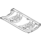 Ford KL3Z-1863161-B Seat Frame, Rear Driver Side