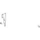 Ford PR3Z-8310-A Air Deflector, Passenger Side Ford PR3Z-8310-A Air Deflector, Passenger Side