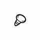 Ford -N811106-S901 Run Channel Screw, Front Ford -N811106-S901 Run Channel Screw, Front