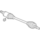 Ford NZ6Z-4K138-A Axle Assembly, Rear Passenger Side Ford NZ6Z-4K138-A Axle Assembly, Rear Passenger Side