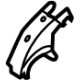 Ford MB3Z-18169-E Retainer - Gas Lift